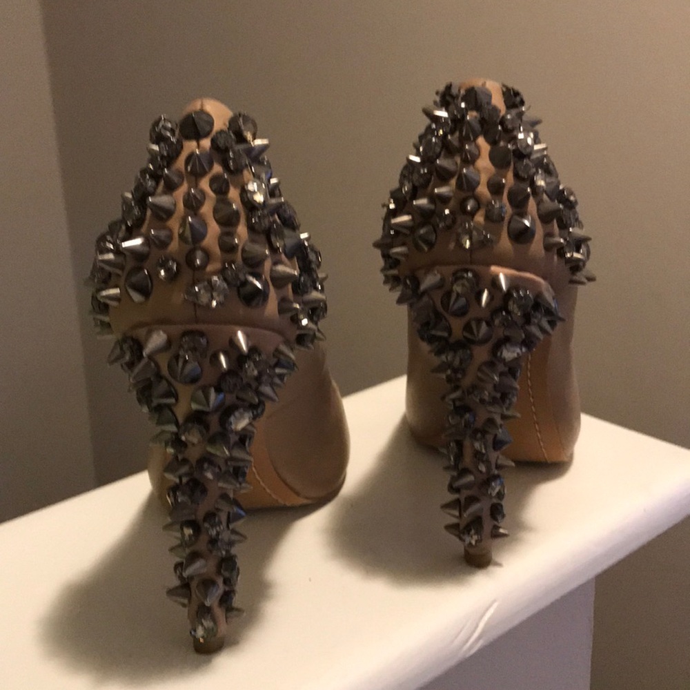 Studded heels